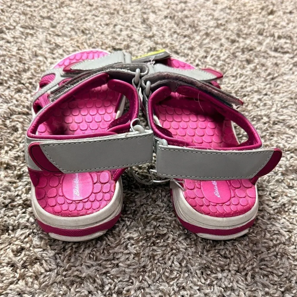 Eddie Bauer Pink & Gray Sandals